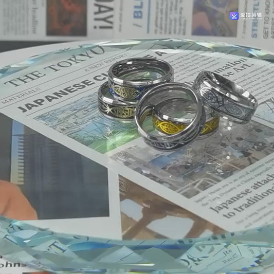 Afri Aura-Stainless Steel Christian Ring